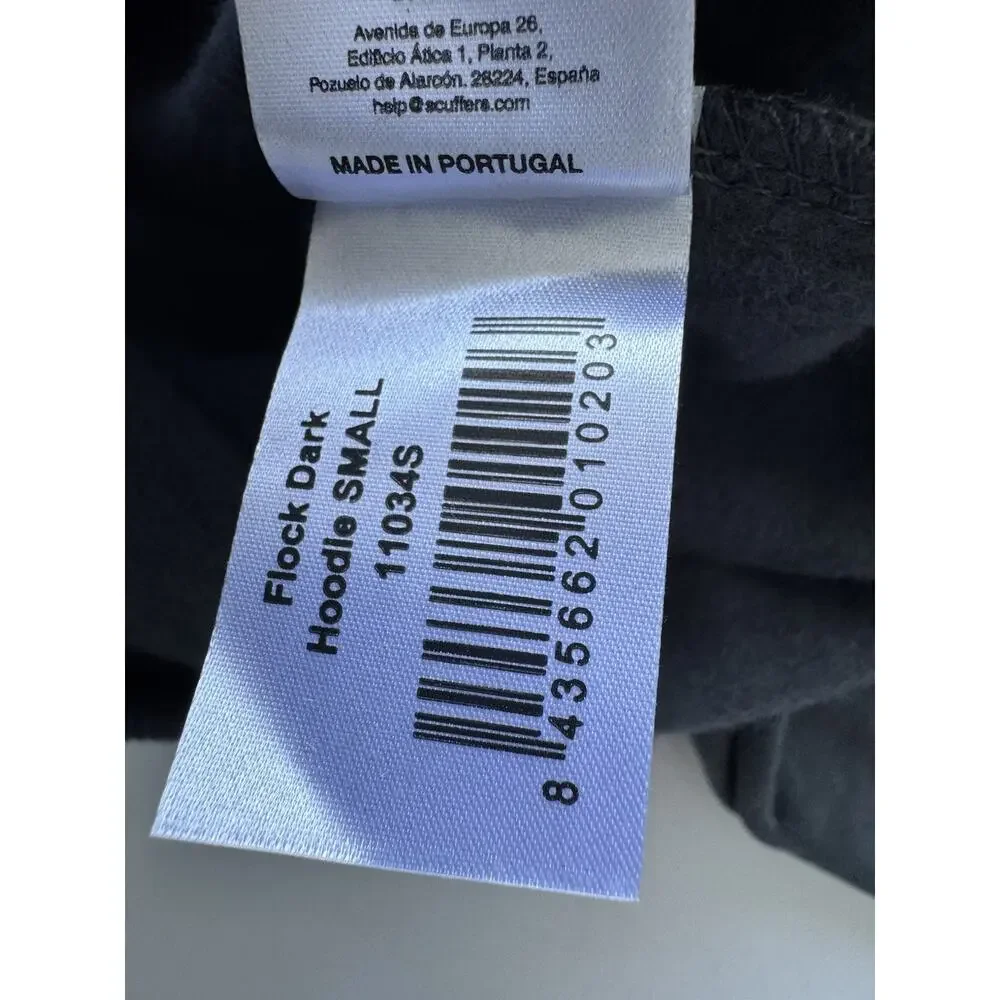 Scuffers Flock Dark Hoodie Unisex Size Small - Picture 4 of 6